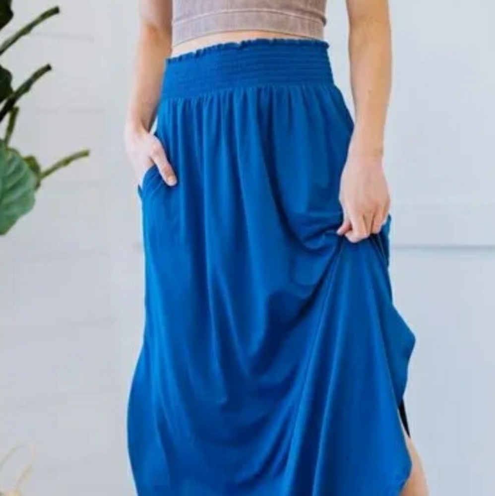 Take My Breath Away Midi Skirt